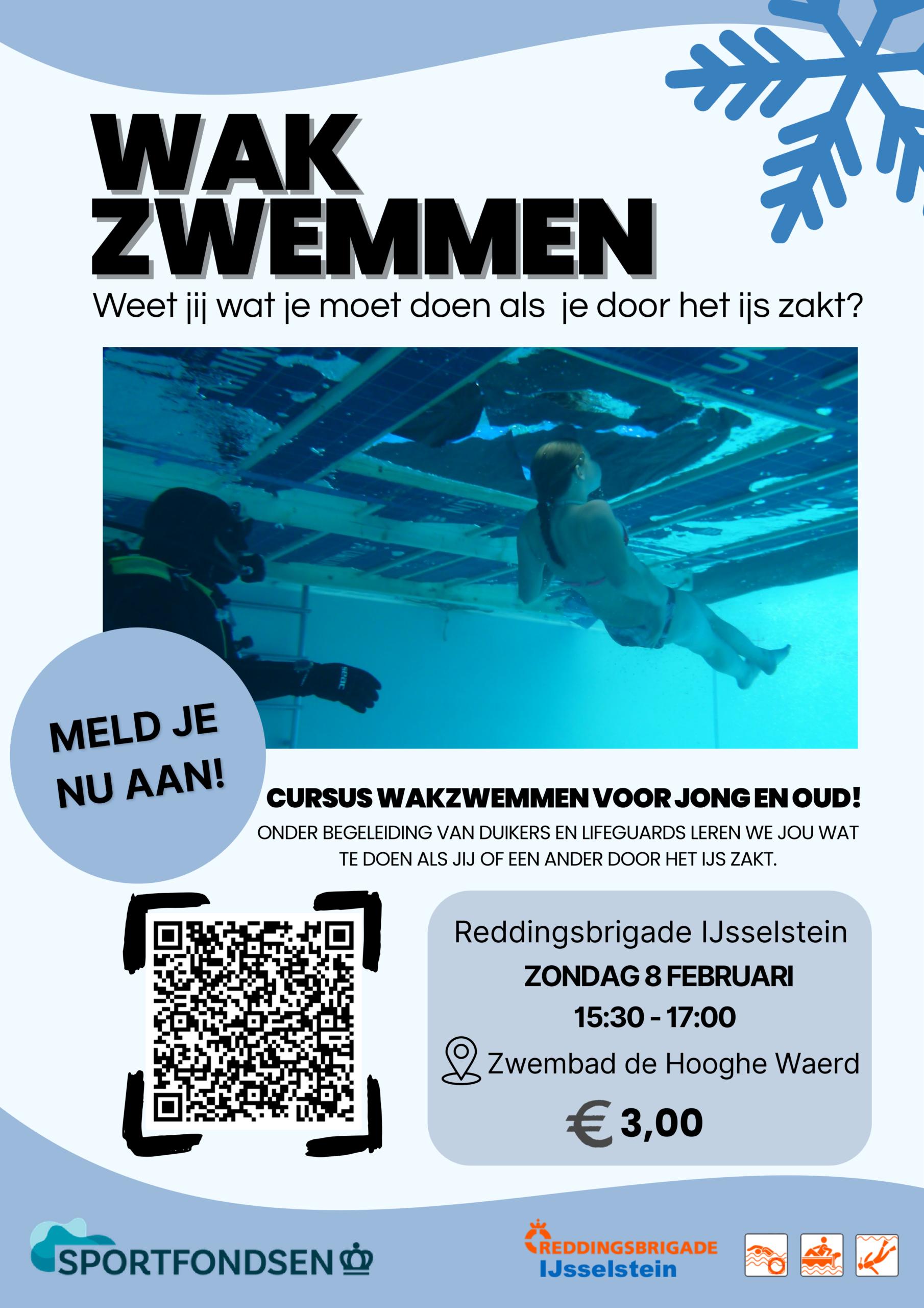 Wakzwemmen zondag 8 februari